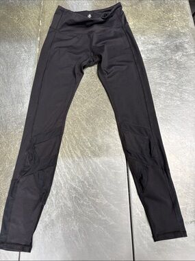 Kyodan Black Performance Leggings with Branded Waistband